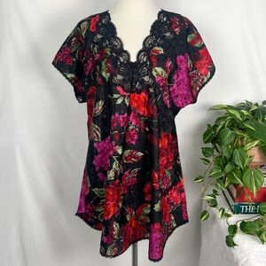 Vintage Floral Shift Dress